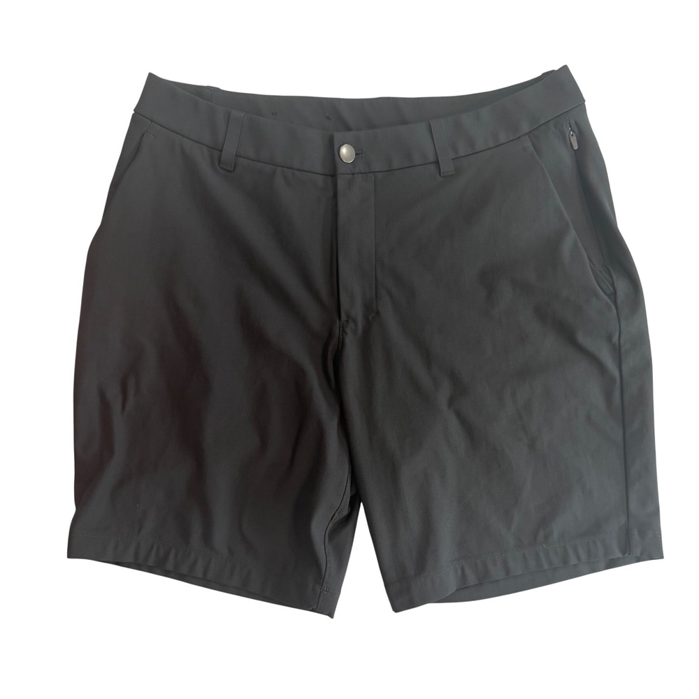 Lululemon Commission Golf Shorts Black 33 LM7BMIS 7 Inch Inseam Mens